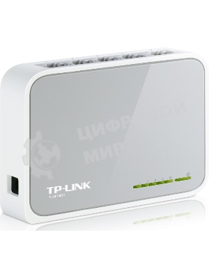 Коммутатор TP-Link SOHO TL-SF1005D Коммутатор 5-port 10/100M mini Desktop Switch, 5 10/100M RJ45 ports, Plastic case