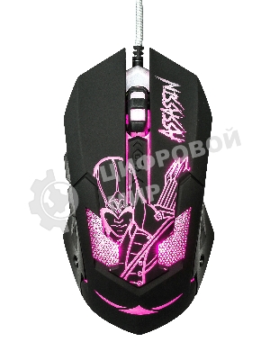 Мышь проводная Qumo Dragon War Assassin M33 черный, 3200 dpi, USB, кнопки - 6