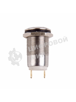 Кнопка антивандальная Rexant Ø12 Фикс (2с) ON-OFF выпуклая