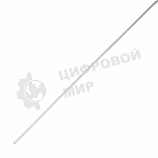 Термоусаживаемая трубка клеевая Rexant 6,0/2,0 мм, прозрачная, упаковка 10 шт. по 1 м