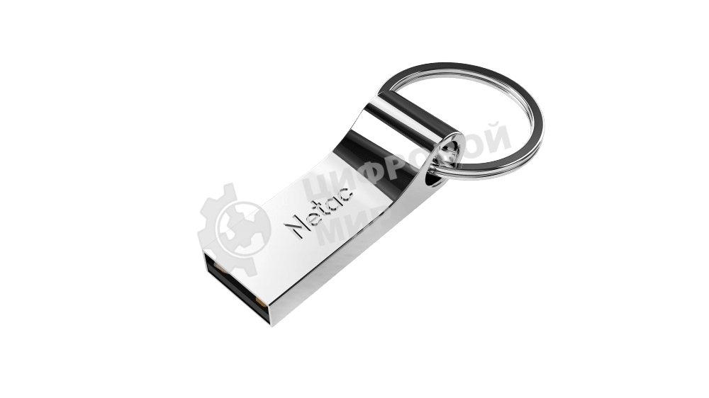 Флешка USB Netac U275 (NT03U275N-016G-20SL), 16Gb, USB 2.0, R/W 50/15, серебристый
