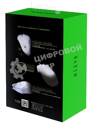 Мышь проводная Razer DeathAdder Essential белый, 6400 dpi, USB, кнопки - 5