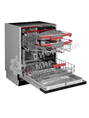 Встраиваемая посудомоечная машина Kuppersberg GLM 6081, черный, 59.8 см, 14 компл., 49 дБ, класс A+++
