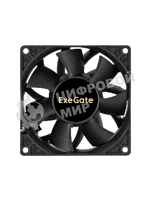 Вентилятор 24В DC ExeGate EX09238B2P-24 (92x92x38 мм, 2-Ball (двойной шарикоподшипник), 2pin, 5000RPM, 56dBA)