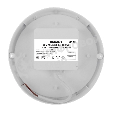 Светильник светодиодный пылевлагозащищенный Rexant ЖКХ-01 круг 30 Вт 3200 Лм IP65 6500 K 210х37 мм