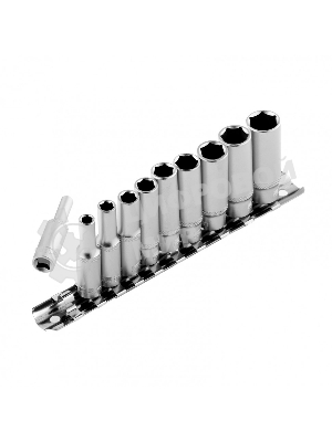 Набор удлиненных торцевых головок Stels 1/4