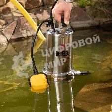 Насос Denzel DP1100X дренажный 1100Вт подъем 11м 15500л/ч