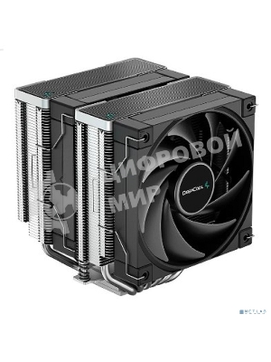 Кулер для процессора DEEPCOOL AK620 черный, 120 мм, алюминий/медь, 1850 об/мин, 28 дБ, 4 pin, 260 Вт, 162 мм