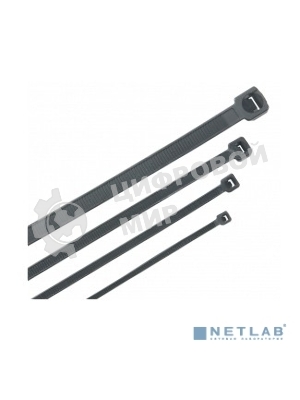 Хомут IEK UHH33-D048-300-100-K02 морозостойкий Хкм 4,8х300мм черный (100шт)