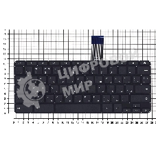 Клавиатура для ноутбука HP Chromebook 11 G2 G3 G4 11-2000 11-2100 черная