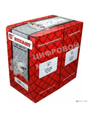 Кабель витая пара Rexant UTP 4PR 24AWG, cat.5e, STRANDED (бухта 305 м)