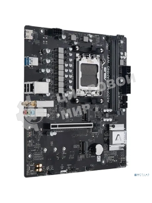 Материнская плата ASUS A620M-F GAMING WIFI, AM5, AMD A620, 2xDDR5, 2xM.2, 1xPCIe 4.0 x16, 1xHDMI, 1x2.5Gb LAN, Wi-Fi 6E, Bluetooth 5.3, 2xUSB-A 5Gbps, 2xUSB-A 2.0, 3x3.5 мм, 7.1, mATX