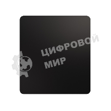 Выключатель Kranz ROUND 1 кл возвратный 10А с/у оникс