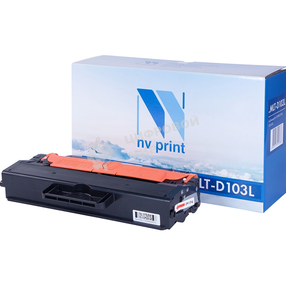 Картридж лазерный NVPrint совместимый Samsung MLT-D103L черный для ML-2955ND/DW/SCX-472x (2500k)