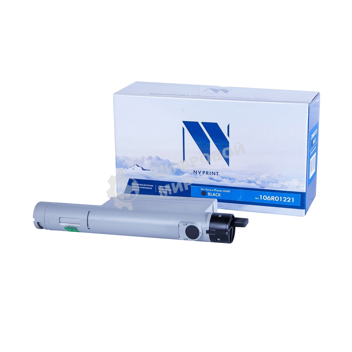 Картридж лазерный NVPrint совместимый Xerox 106R01221 черный для Phaser 6360 (18000k)