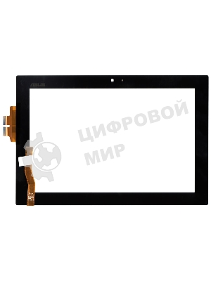 Сенсорное стекло (тачскрин) для Asus Padfone A66 station, черное