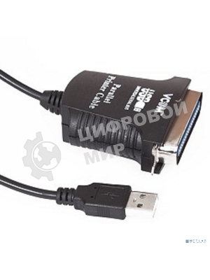 Кабель AM/LPT 1.8м VCOM адаптер USB -> LPT (прямое подключение к LPT порту принтера), VUS7052
