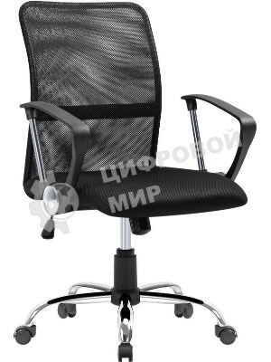 Кресло Defender RIVELLON черный, сетка, 110 кг, механизм качания