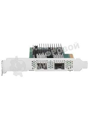 Сетевая карта ConnectX-4 Lx EN network interface card, 25GbE dual-port SFP28, PCIe3.0 x8, tall bracket, SR-IOV, TCP/UDP, MPLS, VxLAN, NVGRE, GENEVE, iSER, NFS RDMA, SMB Direct, ROHS R6