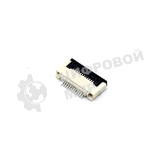 Разъем FPC Flip-Lock 0510-12RLGF 12 pin высота 1мм шаг 0,5мм