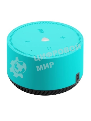Умная колонка Яндекс Станция Лайт, 5Вт, компактная, 1 динамик, Алиса, Wi-Fi, Bluetooth, мята