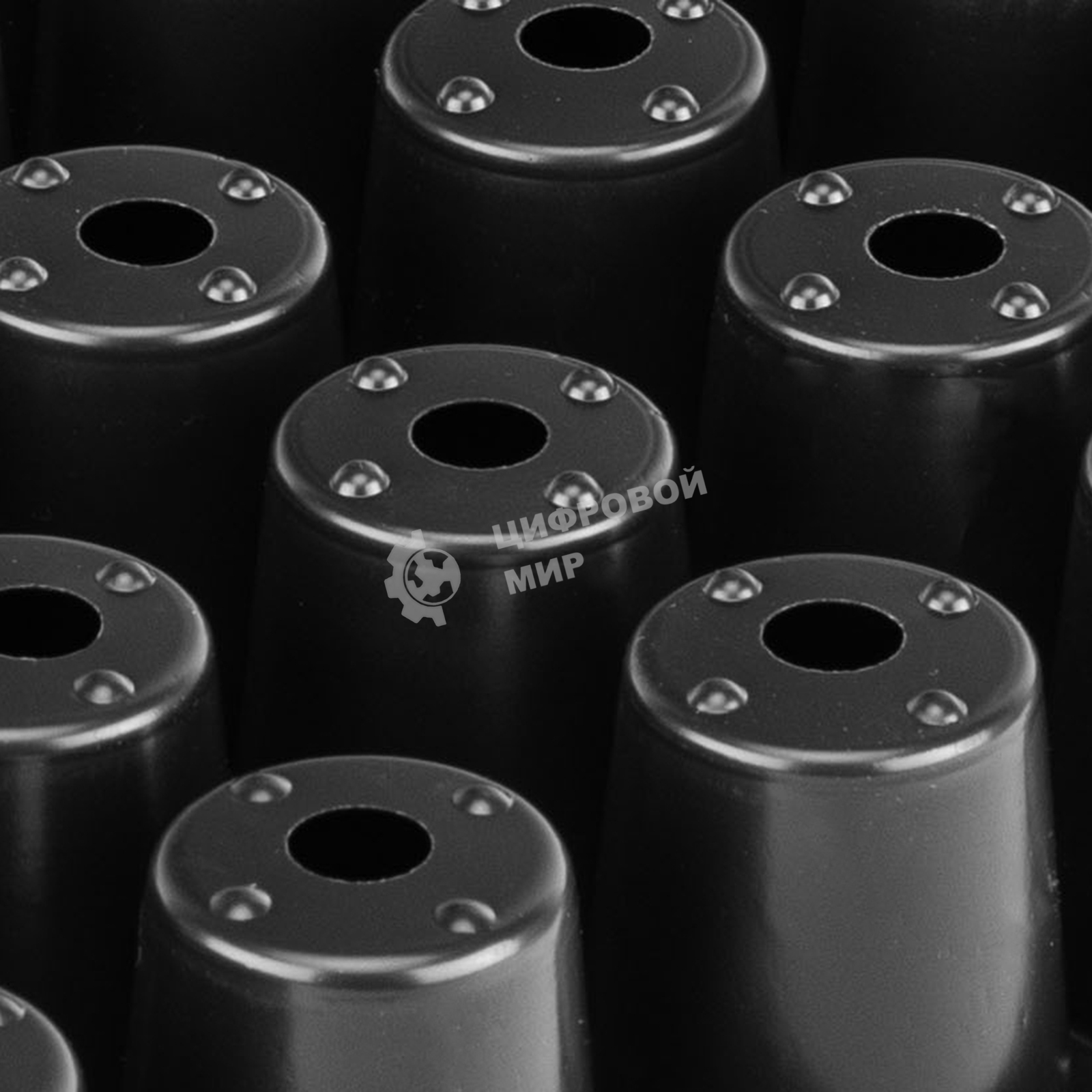 Кассета Россия для рассады, 52x31 см, высота 6 см, 54 ячейки, полистирол 64313