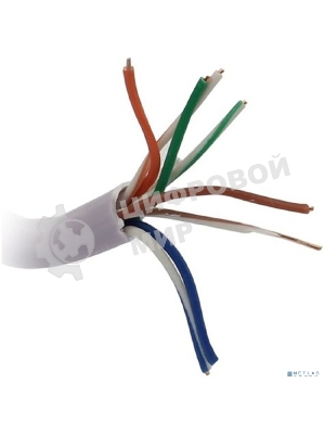 Кабель ExeGate Special UTP 4 пары кат.5e CCA, 26AWG, бухта 100м, серый, PVC