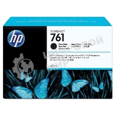 Картридж струйный HP №761 CM991A черный матовый для HP DJ T7100 (400мл)