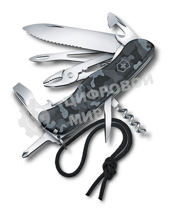 Нож перочинный Victorinox Skipper (0.8593.W942) 111мм 17функций морской камуфляж