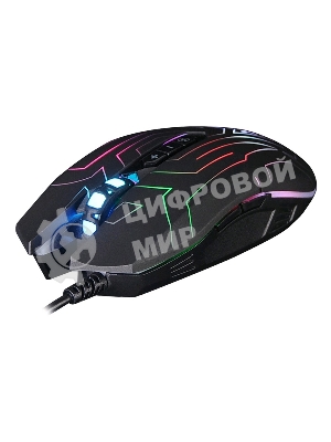 Мышь проводная A4Tech X77 черный, 2400 dpi, USB, кнопки - 8