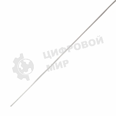 Термоусаживаемая трубка клеевая Rexant 4,8/1,6 мм, прозрачная, упаковка 10 шт. по 1 м