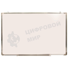 Доска магнитно-маркерная Buro, лак, 60x90 см, алюминиевая рама, лоток для аксессуаров