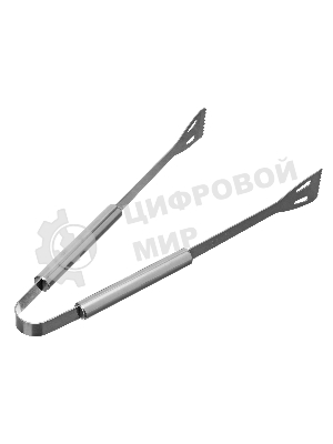 Щипцы для барбекю Palisad Camping 37 см, нержавеющая сталь