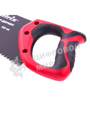 Ножовка по дереву Matrix, 450 мм,7-8 TPI,зуб-3D,каленый зуб,тефл.покр.полотна,двухкомпонентнаярук-ка