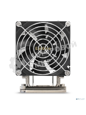 Кулер для процессора ExeGate ESNK-P0070APS4.PWM.4U.3647.Cu серебристый, 92 мм, алюминий/медь, 3800 об/мин, 44 дБ, 4 pin, 205 Вт, 125.5 мм