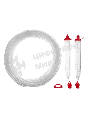 Гидроуровень Matrix удлиненная колба, рельефная градуировка, 15 м