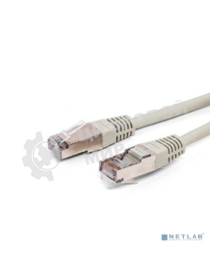 Кабель патч-корд, Filum FL-F5-3M F/UTP 5e cat. 3м, 26AWG(7x0.16 мм), омедненный алюминий (CCA), PVC, серый