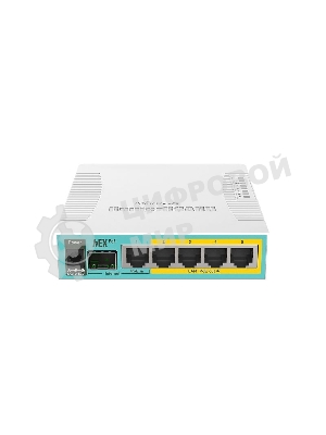 Маршрутизатор 10/100/1000M 5PORT HEX POE RB960PGS MIKROTIK