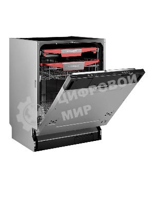 Встраиваемая посудомоечная машина Kuppersberg GLM 6081, черный, 59.8 см, 14 компл., 49 дБ, класс A+++