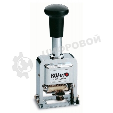 Нумератор Kw-Trio 20700 металл серебристый