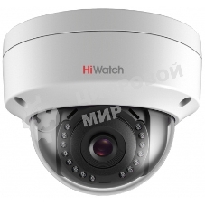 Видеокамера IP Hikvision HiWatch DS-I252 4-4мм цветная корп.:белый