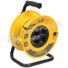 Удлинитель на катушке 4х20 м с заземл. 10А IP20 УК20 