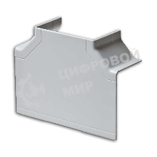 Тройник накладной 90град. 100х60/40 бел. Рувинил ТРН-100х60