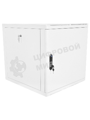 Шкаф телеком. настенный разборный 9U (600х520), съемные стенки, дверь металл (ШРН-М-9.500.1)(1 коробка)
