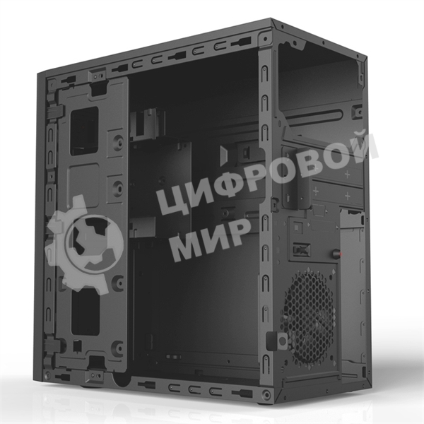 Компьютерный корпус POWERMAN EK303BK PM-450SFX U3.0*2+TypeC+combo Audio POWERMAN 6154288