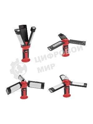 Фонарь многофункциональный Rexant с магнитом, крюком и функцией Power bank