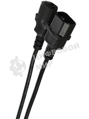 Кабель VCOM CE001-CU0.75-1.8 Кабель монитор - компьютер 220V (UPS -> устройство) VCOM VDE 3Gx0.75мм (CE001-CU)1.8м