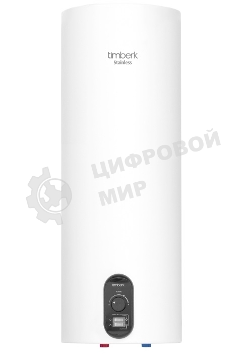 Водонагреватель Timberk SWH RS7 50 V Накопительный50л, 2 кВт, круглый, супер-узкий, все внутри нержавейка, Ø 1160хØх290 (мм), 13,6 кг, Белый