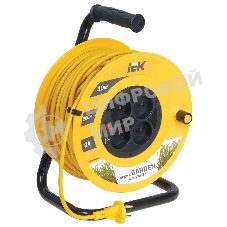 Катушка IEK WKP23-06-04-30, УК30 с т/з 4 места 2Р/30м 2х0,75 мм2 