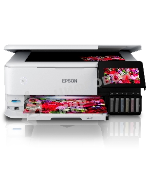 МФУ струйное Epson L8160 (C11CJ20404/403/402) A4 Duplex Net WiFi USB RJ-45 черно-белый